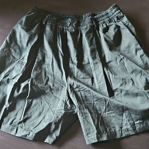 Zara Womens Dark Green Shorts